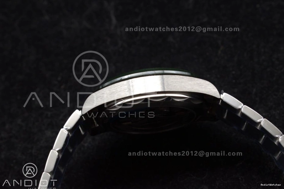 Aqua Super Ceramic SS Edition on Unisex Best Clone GMT 43mm Worldtimer Green A8938 VSF 513 1:1 Bracelet Terra 0417